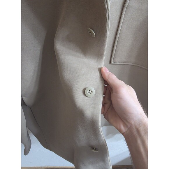 Nike Sportswear Tech Fleece Reimagined Oversized Shacket Mens Medium Khaki NWT! - Picture 5 of 12